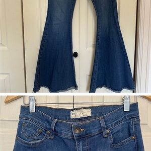 Free People Flared Jeans Size 29